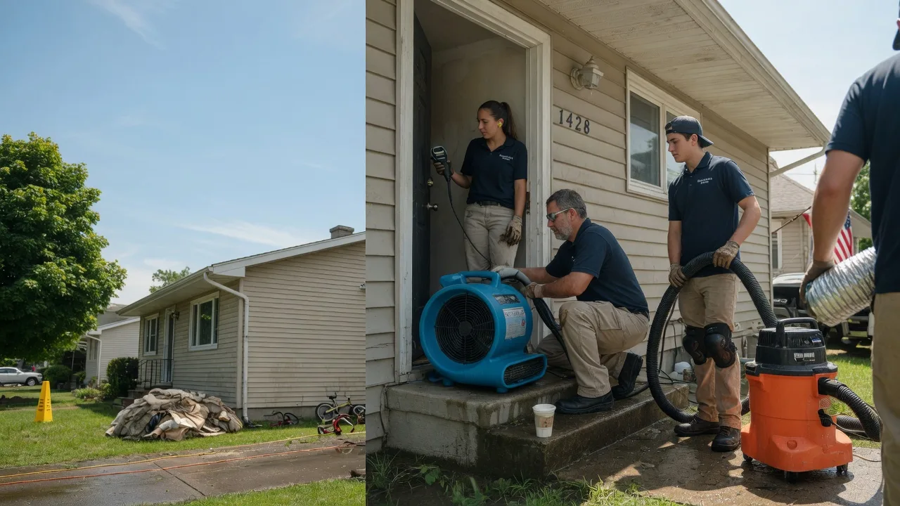 Water Damage Restoration in Pekin, ND near me